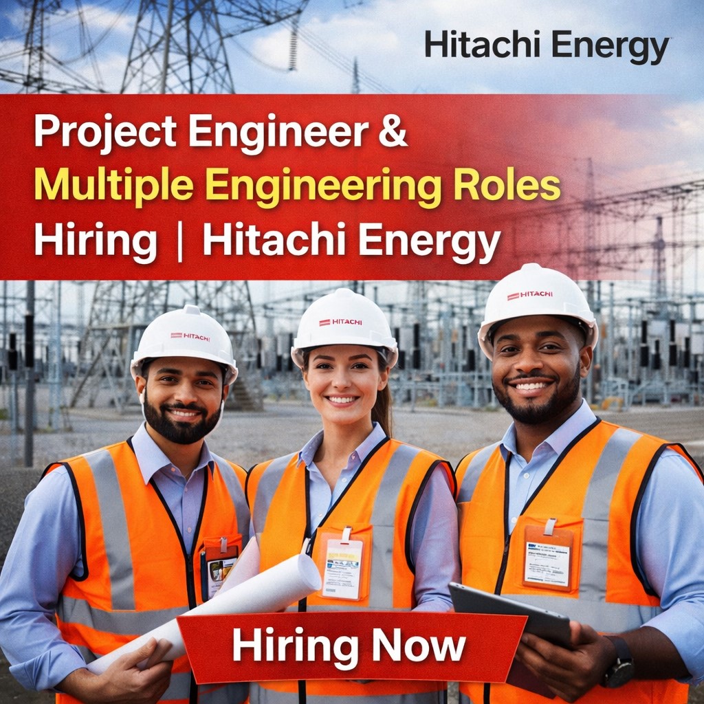 Hitachi Energy Jobs 2026 – Project Engineer & Engineering Roles Hiring