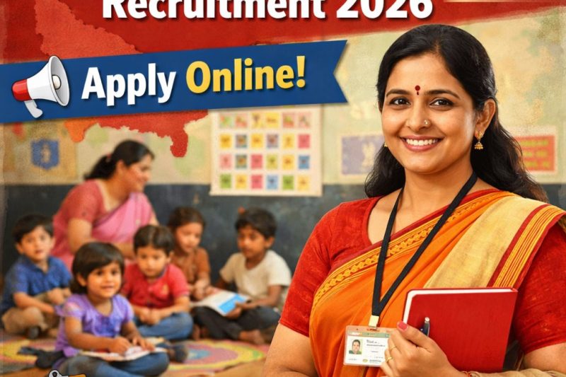 UP Anganwadi Worker Recruitment 2026 – Apply Online for Worker & Helper