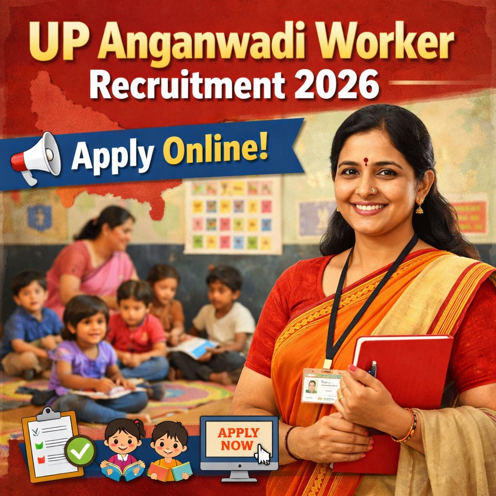 UP Anganwadi Worker Recruitment 2026 – Apply Online for Worker & Helper